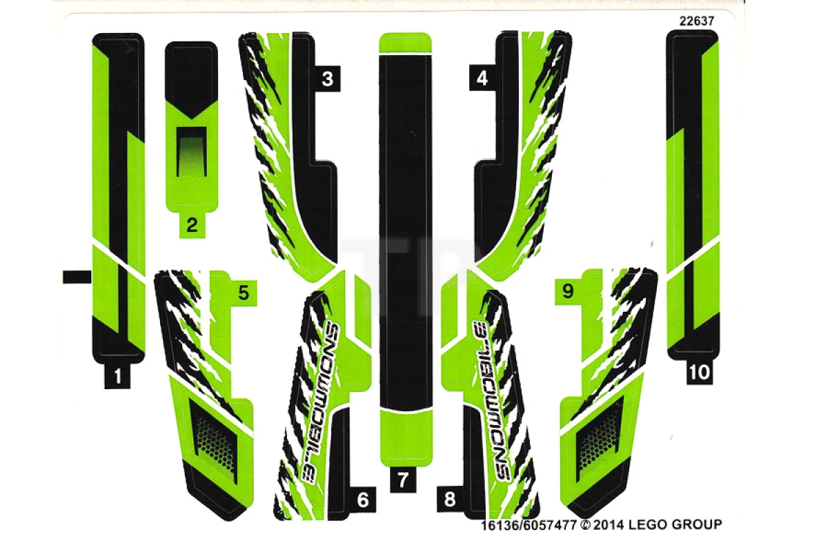 LEGO&reg; 6057477 - Sticker for Set 42021