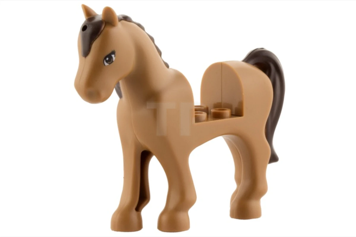 LEGO&reg; 6091702 - 93083c01pb05 - Horse with 2 x 2 Cutout