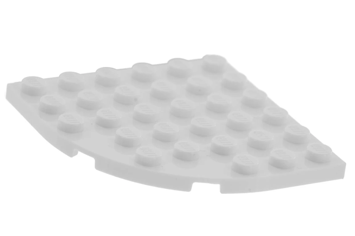 LEGO&reg; 6057460 - 6003 - Piastra 6 x 6 ad angolo tondo