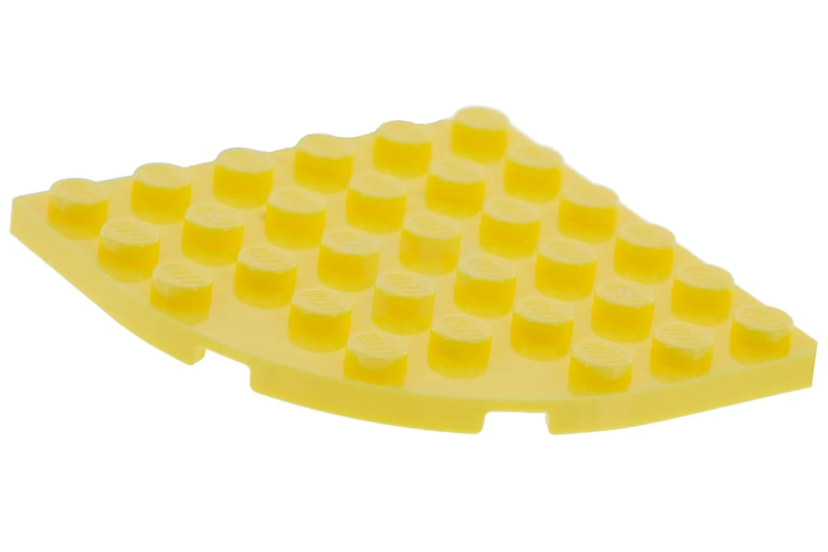 LEGO&reg; 6385626 - 6003 - Plaque 6 x 6 coin rond