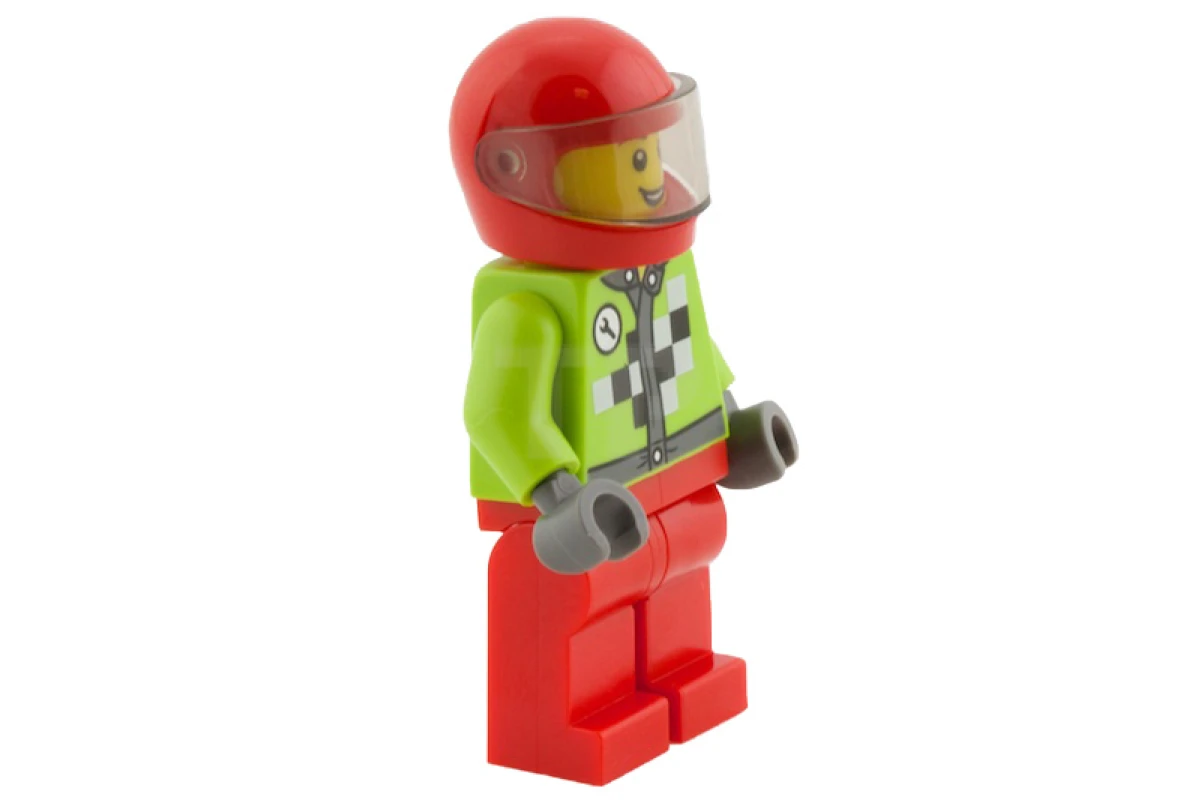 LEGO&reg; rac054 Rallyrijder Nummer 8