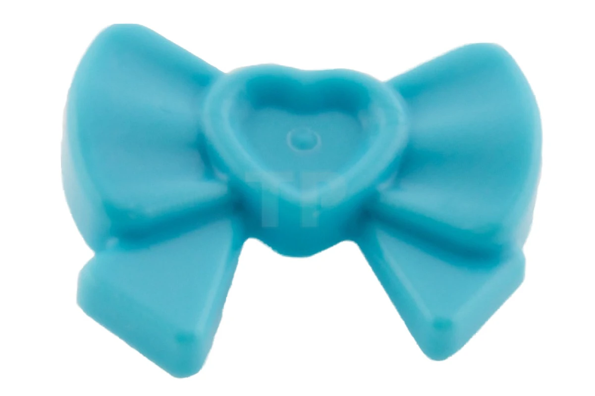 LEGO&reg; 6023825 - 11618 - Hair Decoration, Bow with Heart, Long Ribbon and Pin
