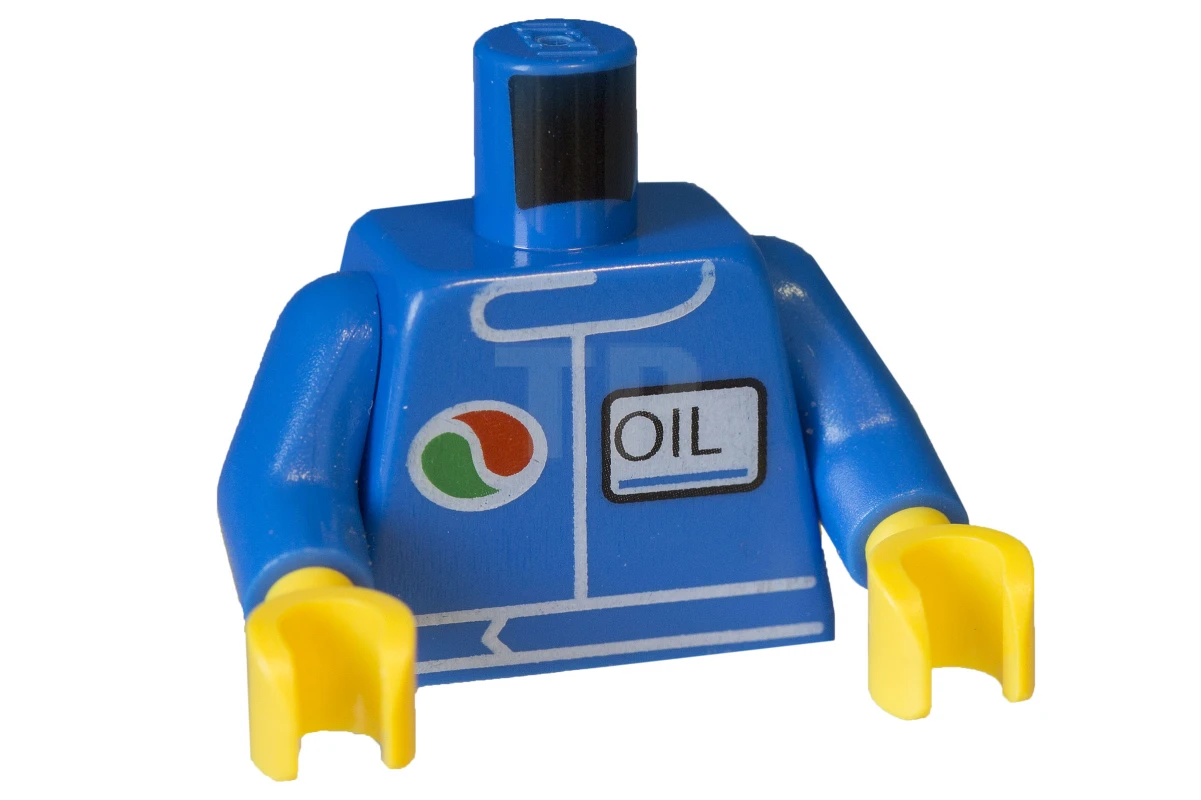 LEGO&reg; 6035330 - 973pb0106c01 - Torso Minifig, with Octan Logo Pattern