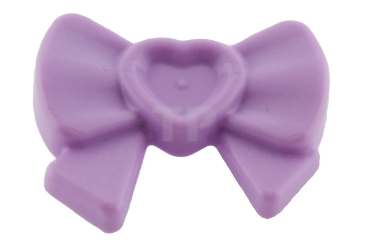 LEGO&reg; 6023826 - 11618 - Hair Decoration, Bow with Heart, Long Ribbon and Pin
