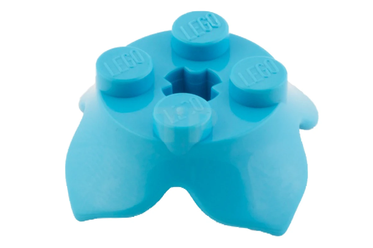 LEGO&reg; 6058746 - 15469 - Brick 2 x 2 Round with 4 Petals Base and Axle Hole