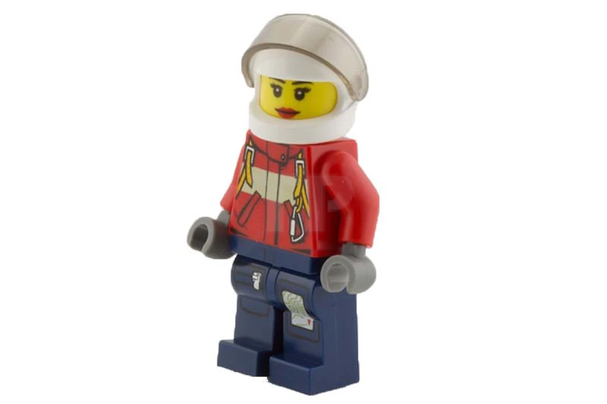 LEGO&reg; cty0280 Female Fire Fighter Pilot