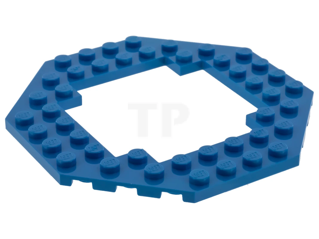 LEGO&reg; 6063 - 6038284 - Plate, Modified 10 x 10 Octagonal Open Center