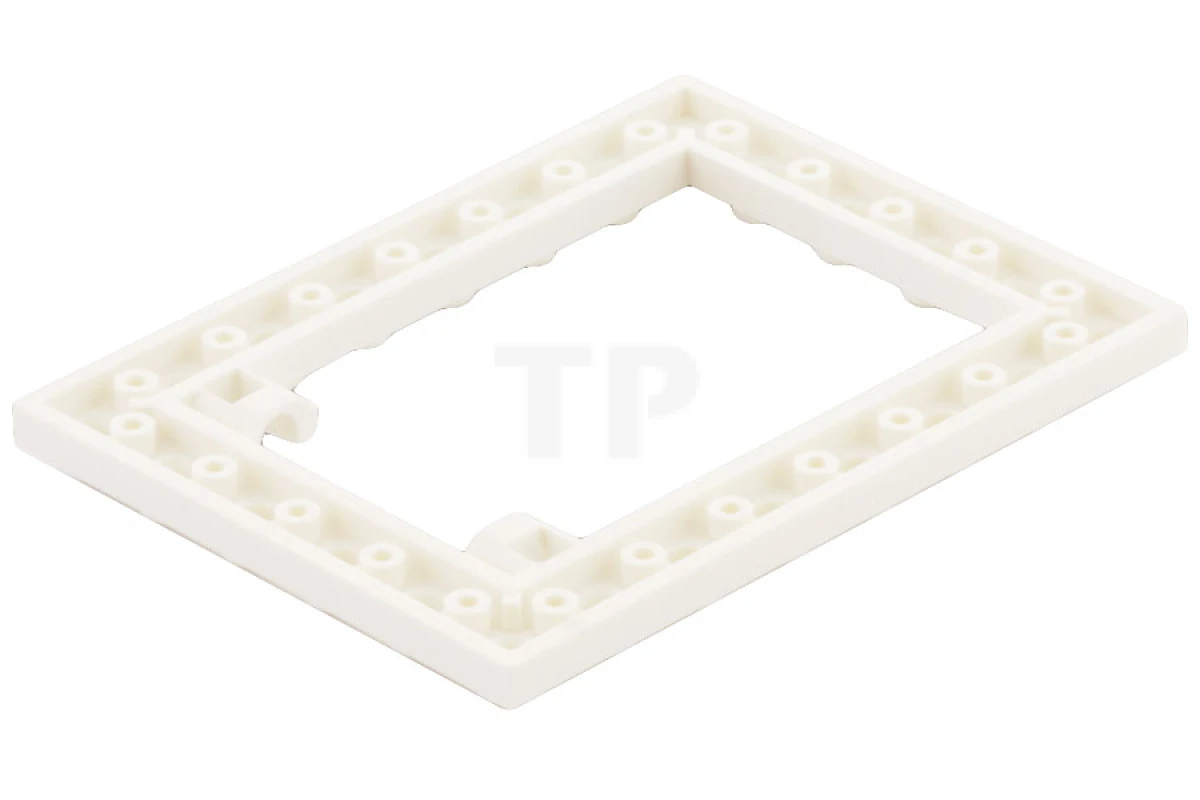 LEGO&reg; 6054973 - 92107 - Plate 6 x 8 Trap Door Frame Horizontal (Long Pin Holders)