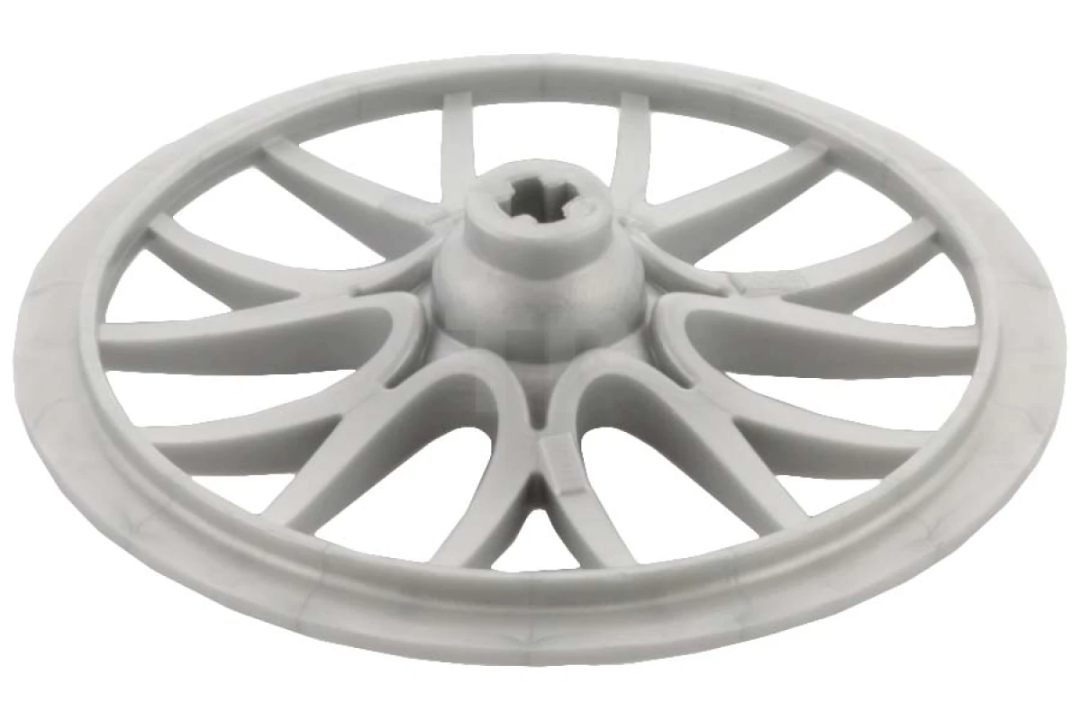 LEGO&reg; 58088 - 4500915 - Wheel Cover 7 Spoke with Axle Hole - 56mm D. - for Wheel 44772