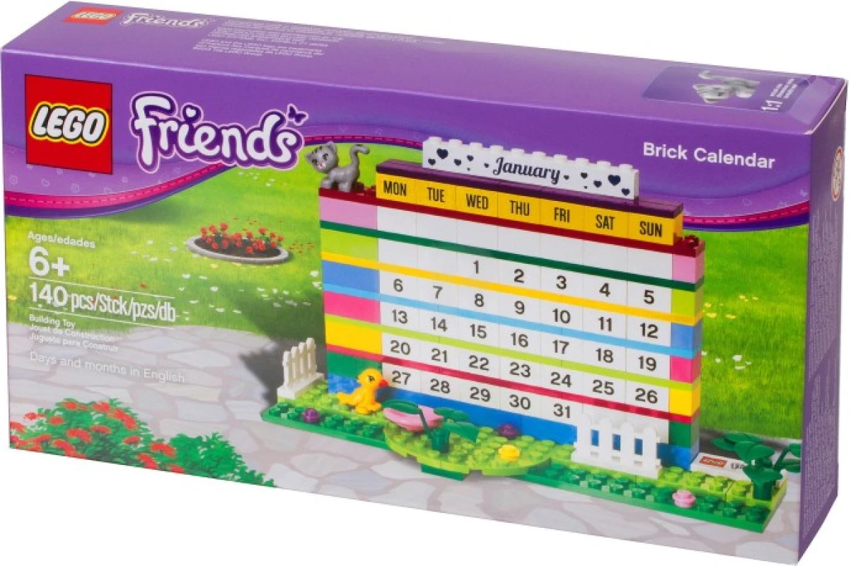 LEGO&reg; 850581 Friends Brick Calendar