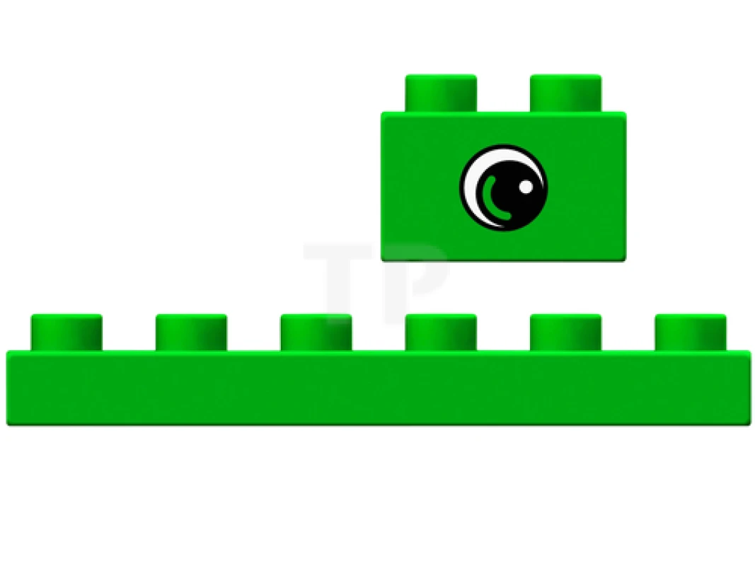 LEGO&reg; 10560 Peekaboo Jungle with German Book