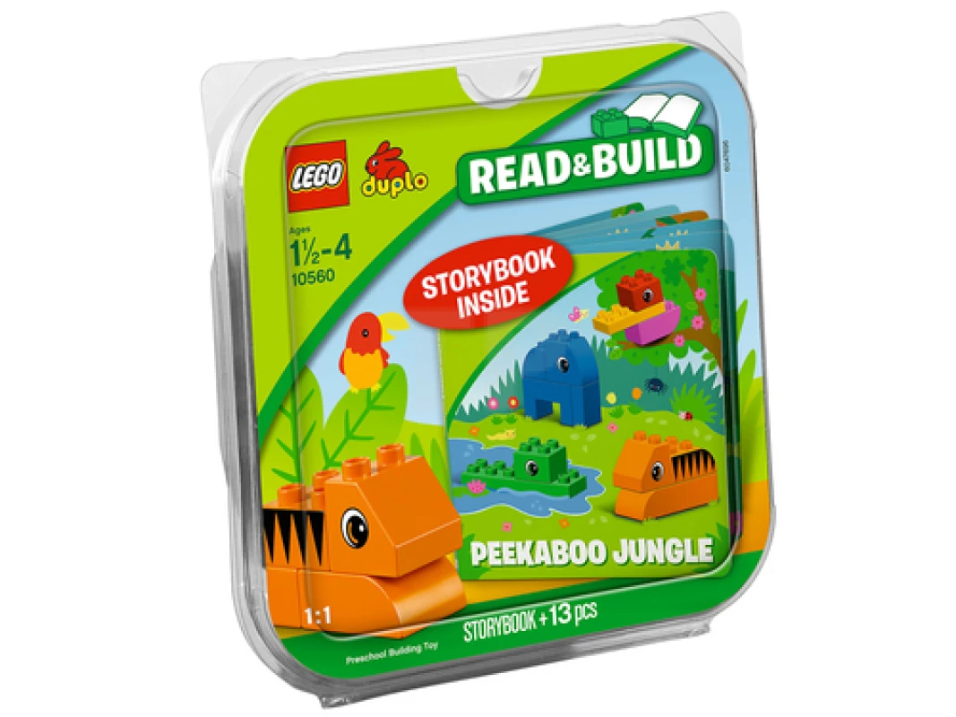 LEGO&reg; 10560 Peekaboo Jungle with German Book