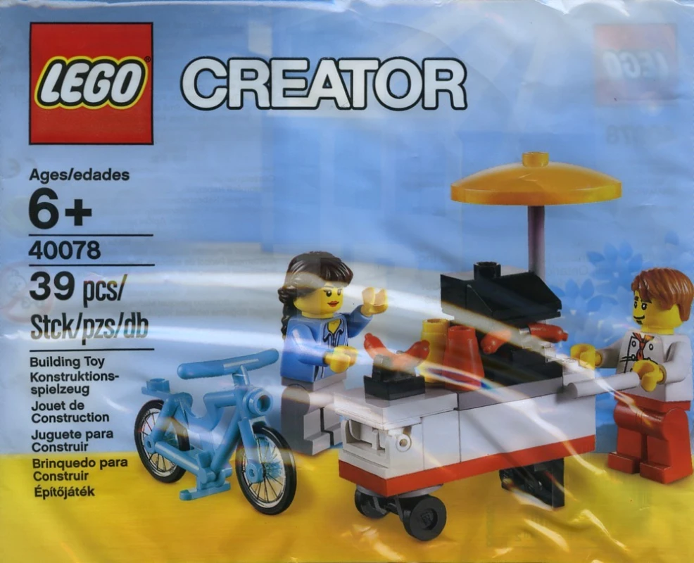 LEGO&reg; 40078 Hot Dog Cart