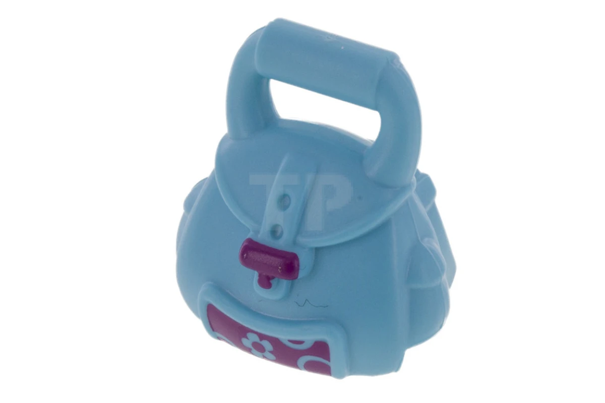 LEGO&reg; 6037410 - 11245pb02 - Borsa per la scuola Friends Accessories con fibbia magenta e motivo a fiori e cerchi