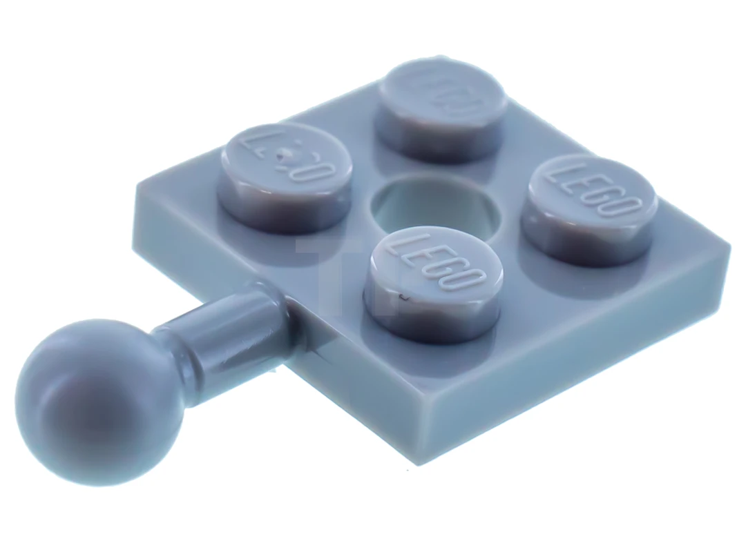 LEGO&reg; 6448319 - 15456 - Plate 2 x 2 with Towball and Hole