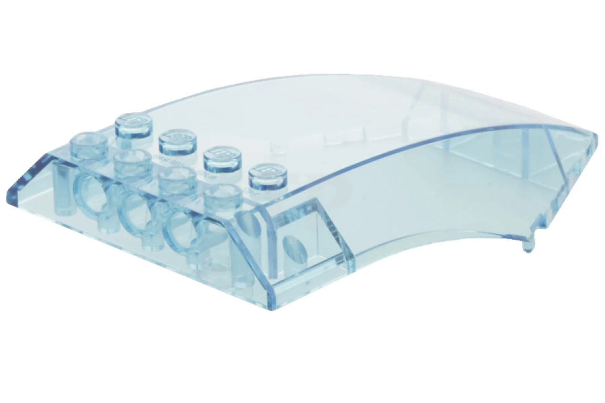 LEGO&reg; 6077983 - 45705 - Windscherm 10 x 6 x 2 Gebogen