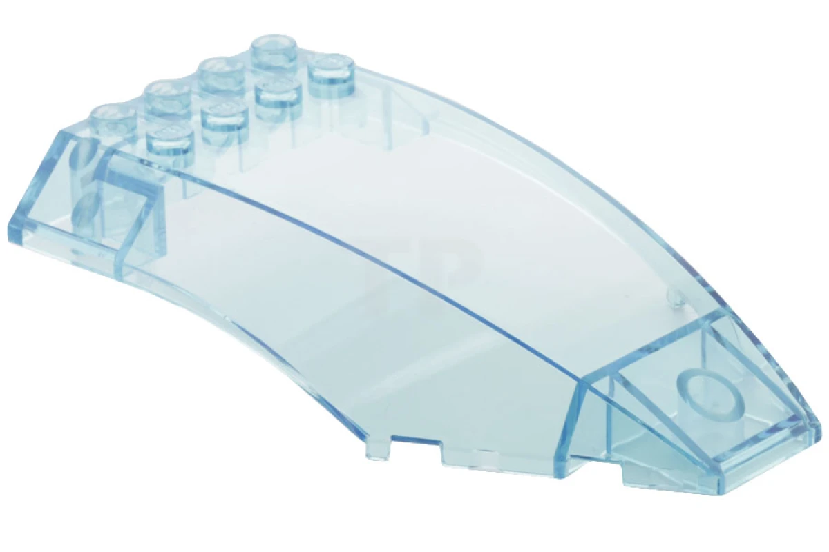 LEGO&reg; 6077983 - 45705 - Windscherm 10 x 6 x 2 Gebogen