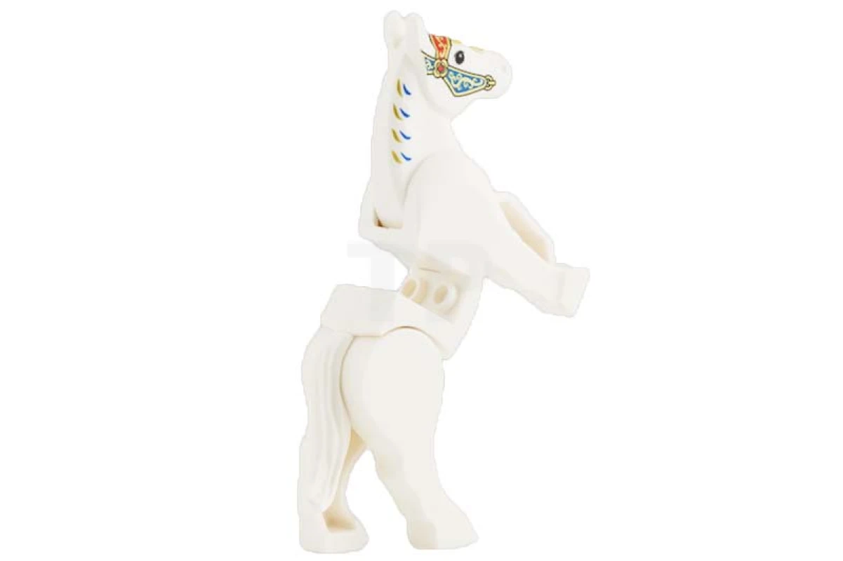 LEGO&reg; 6038711 - 10352c01pb05 - Horse, Moveable Legs with Bridle Pattern