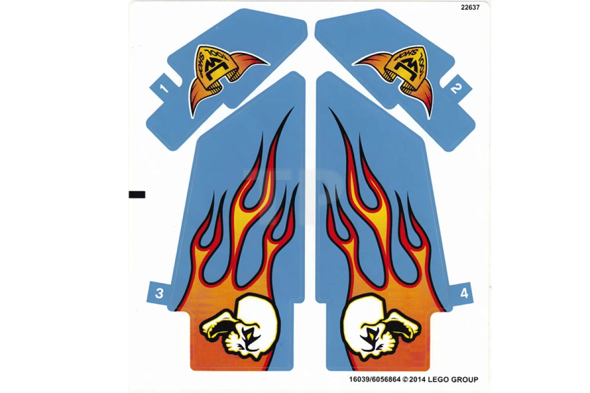 LEGO&reg; 6056864 - Sticker for Set 42022