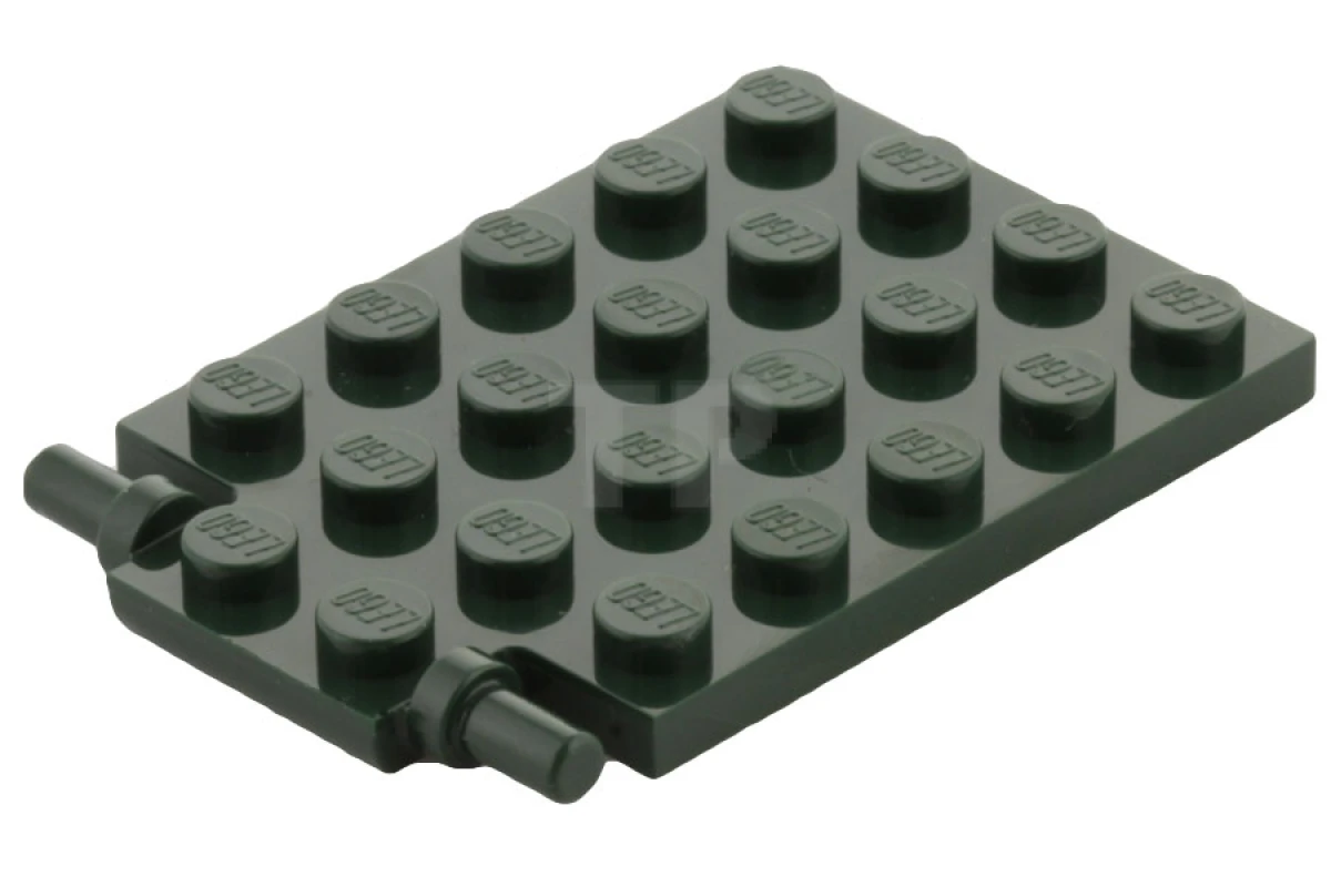 LEGO&reg; 6074913 - 92099 - Platte 4 x 6 mit Falltürscharnier (lange Pins)