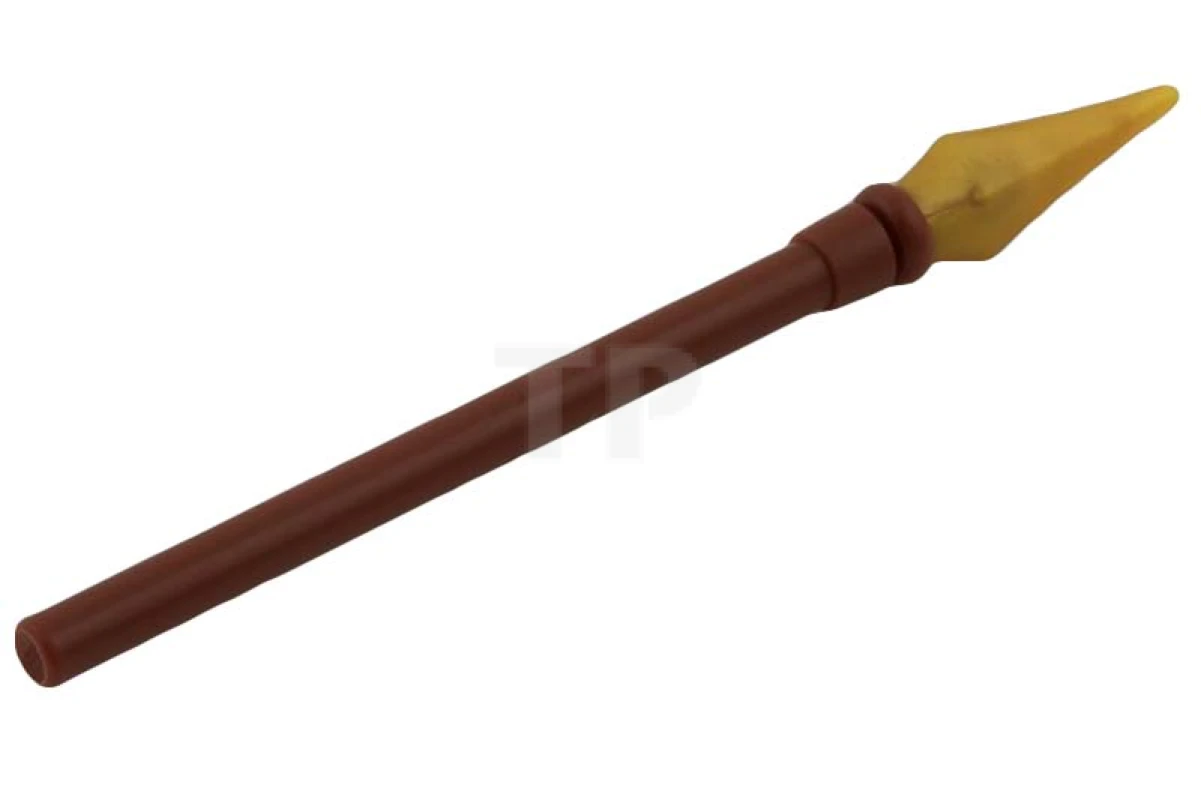 LEGO&reg; 6086634 - 90391pb02 - Minifigur, Waffe Pike / Speer Elaborate mit Perlgoldspitze