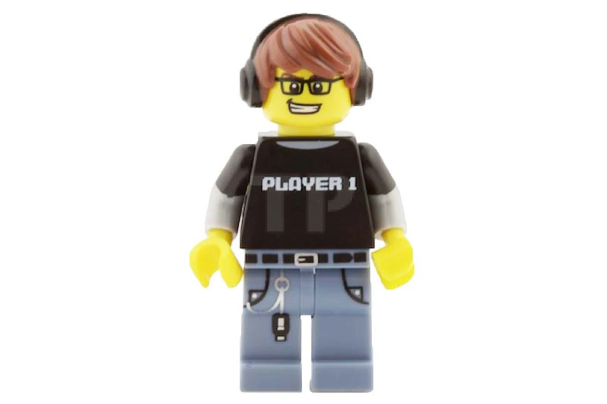 LEGO&reg; col182 Video Game Guy (without accessories)