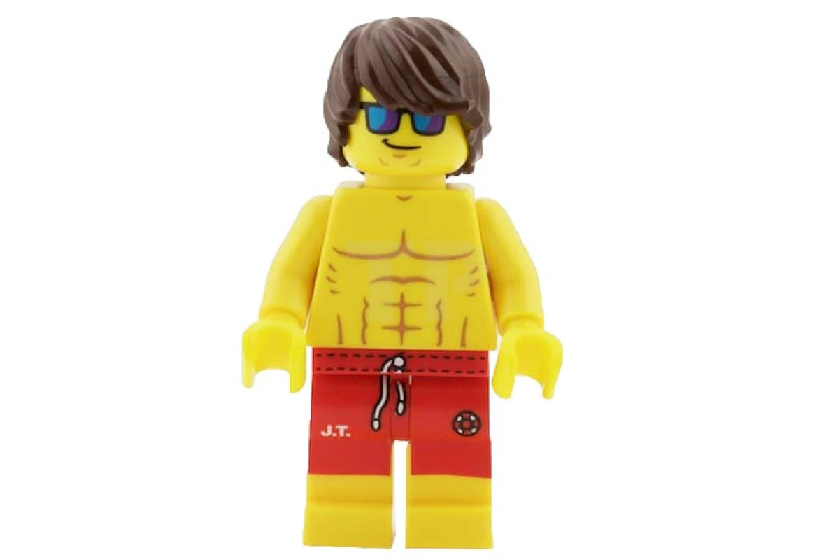 LEGO&reg; col185 Lifeguard (without accessories)