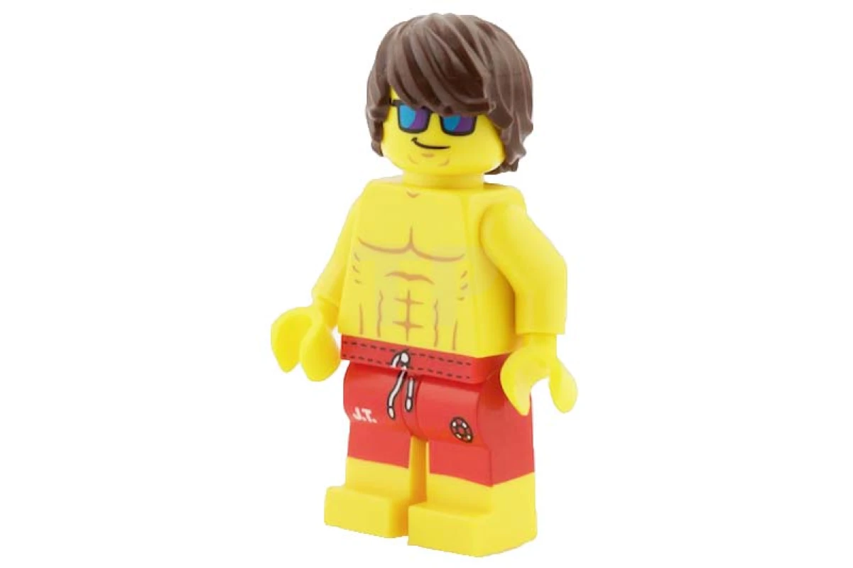 LEGO&reg; col185 Lifeguard (without accessories)