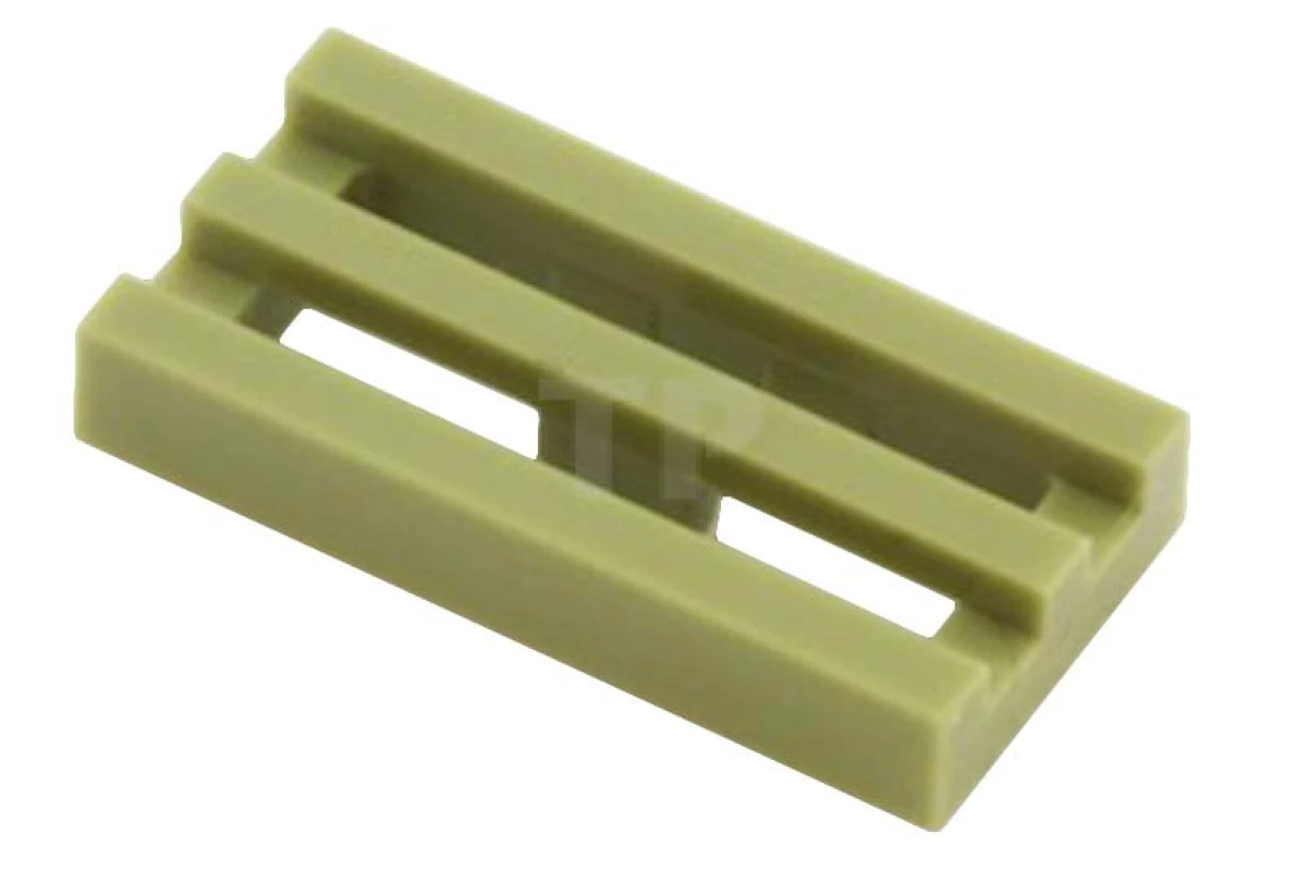 LEGO&reg; 6071200 - 2412b - Tile 1 x 2 Grille with Groove