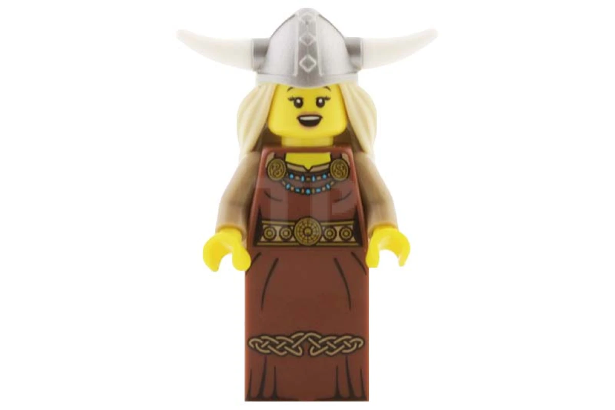 LEGO&reg; col109 Donna vichinga (senza accessori)