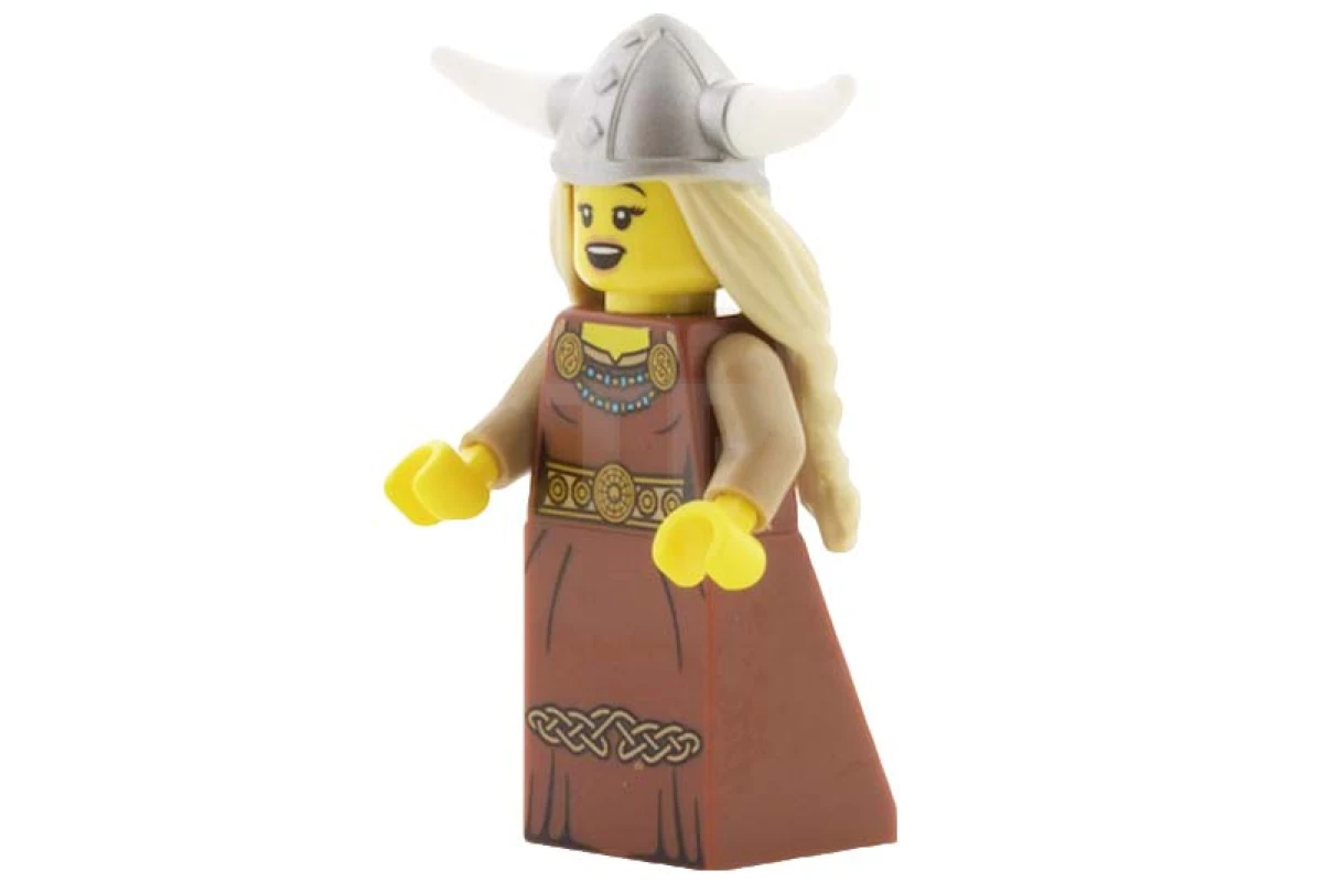 LEGO&reg; col109 Donna vichinga (senza accessori)