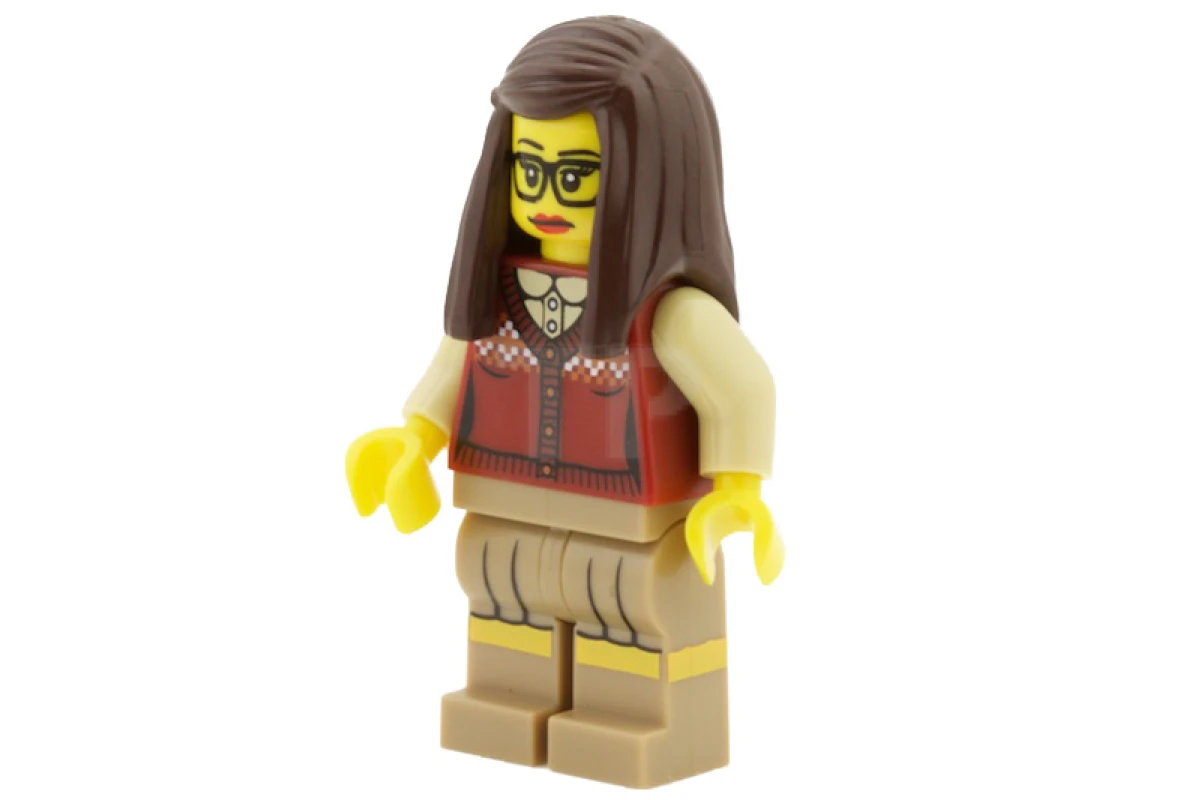 LEGO&reg; col145 Bibliotecario (senza accessori)