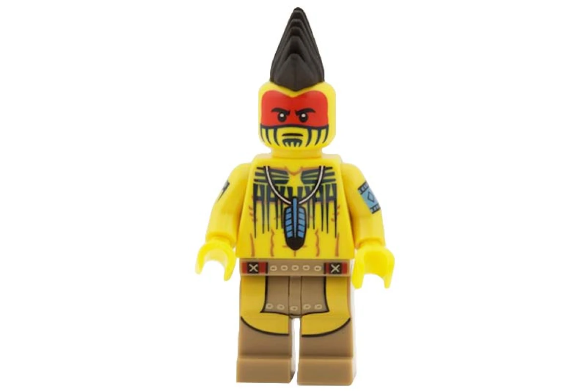 LEGO&reg; col149 Tomahawk Warrior (senza accessori)