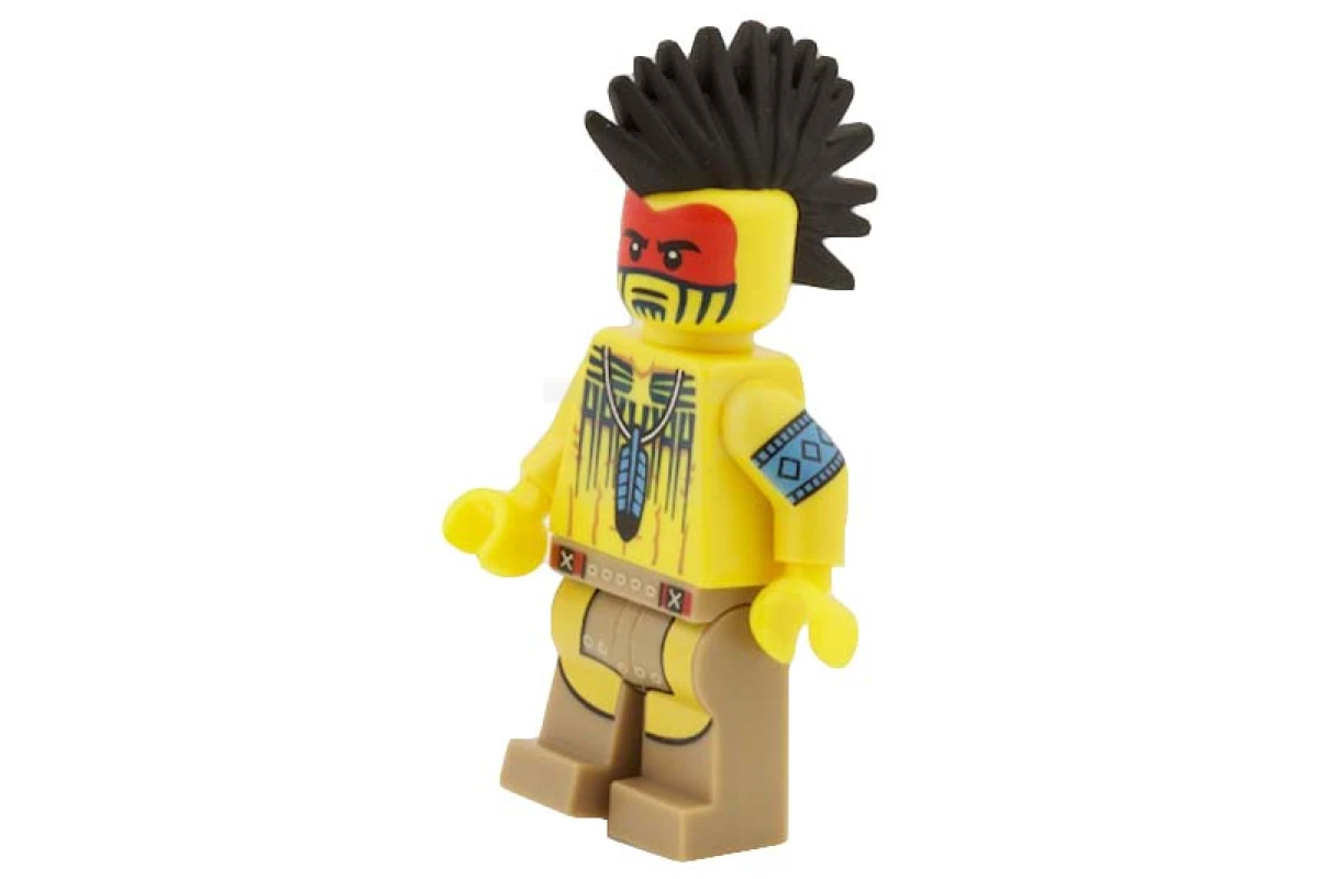LEGO&reg; col149 Tomahawk Warrior (senza accessori)