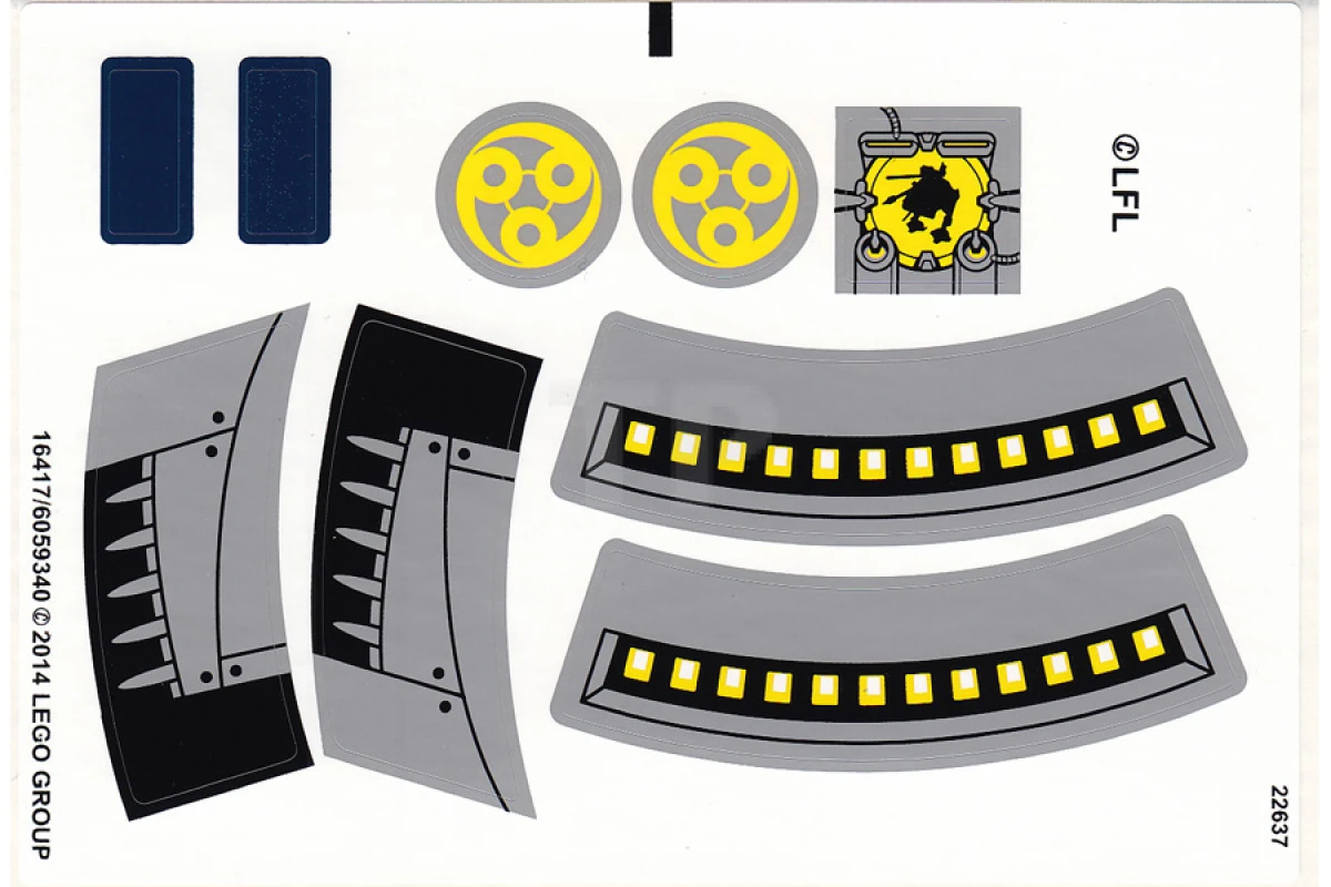 LEGO&reg; 6059340 - Sticker for Set 75042