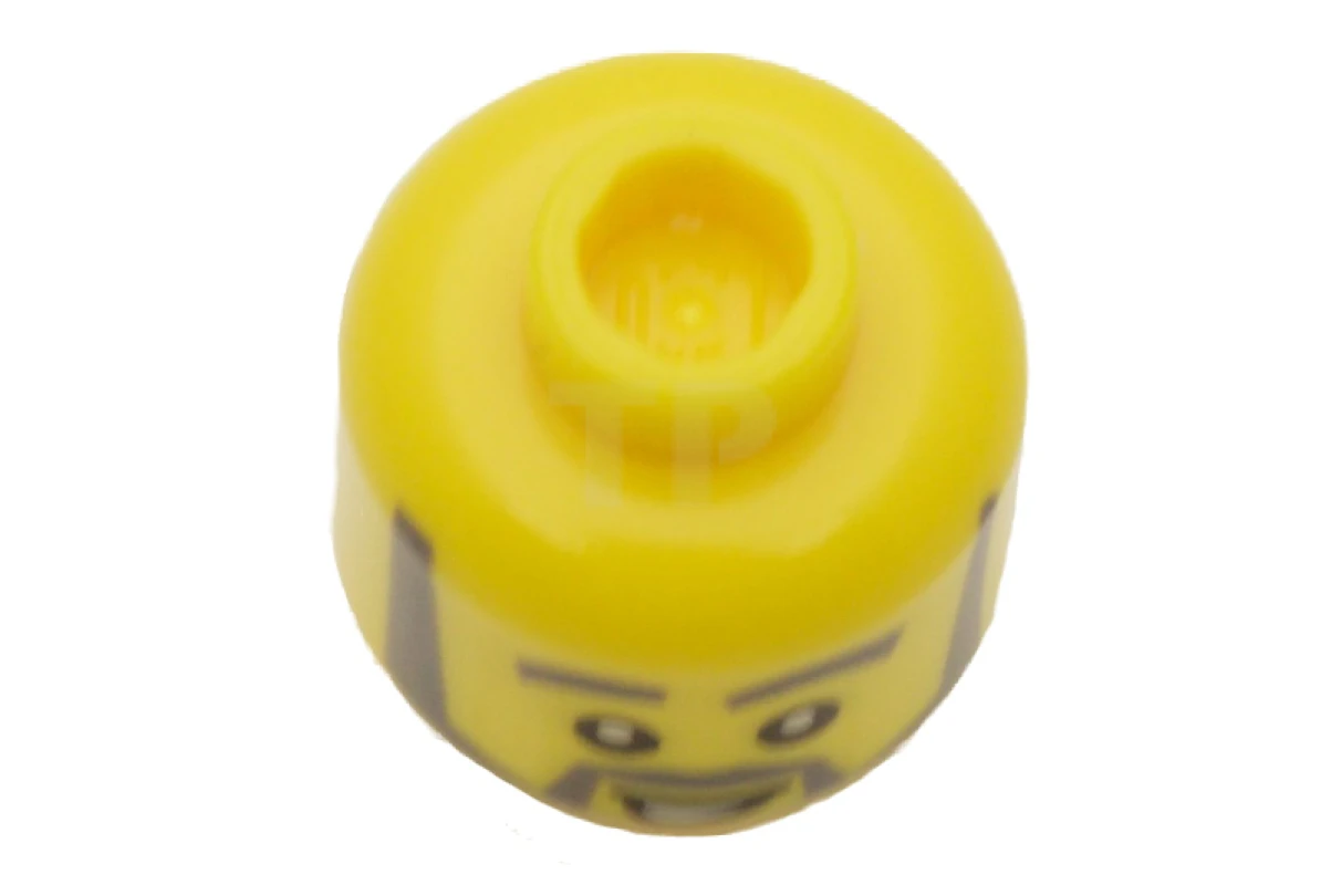 LEGO&reg; 6044587 - 3626cpx288 - Head Minifig with Beard Pattern
