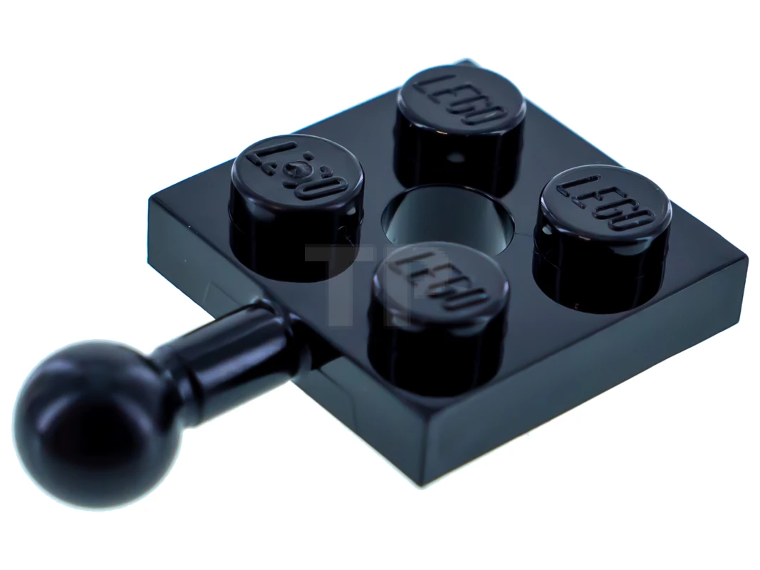 LEGO&reg; 6448318 - 15456 - Plate 2 x 2 with Towball and Hole