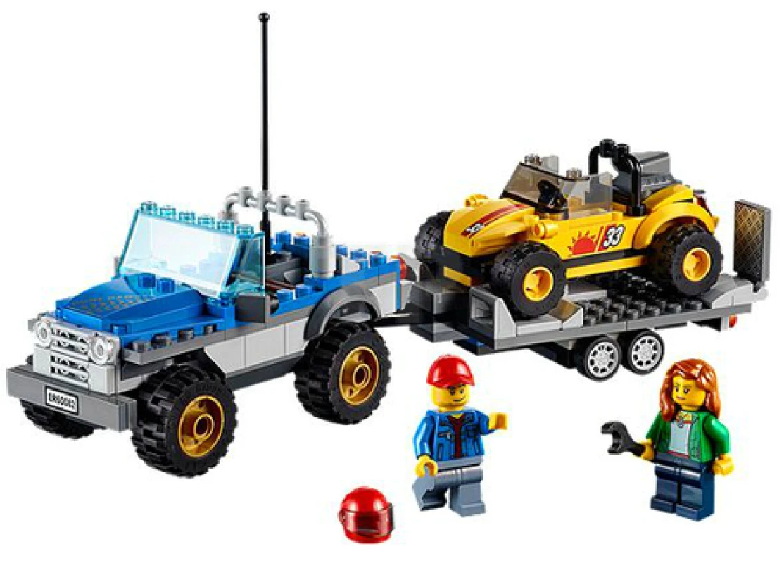 LEGO&reg; 60082 Dune Buggy Trailer