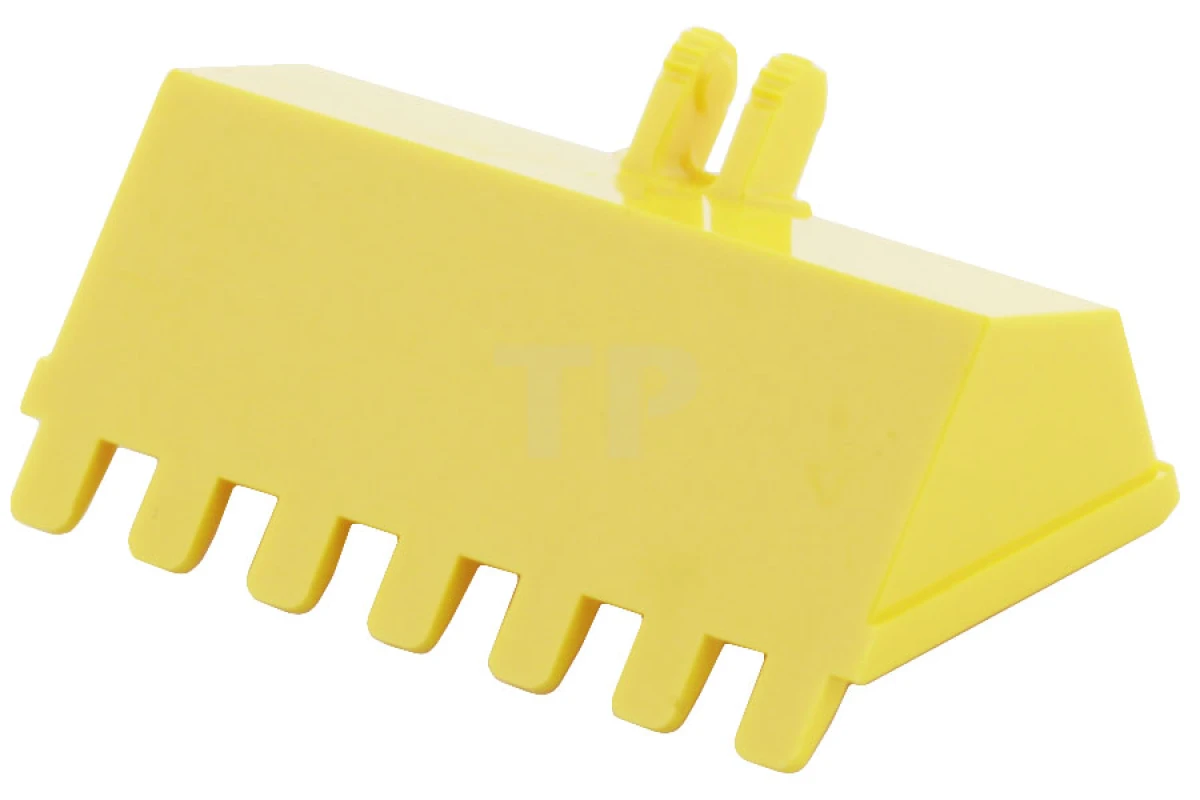 LEGO&reg; 6117931 - 30394 - Vehicle, Digger Bucket 7 Teeth 3 x 6 with Locking 2 Finger Hinge