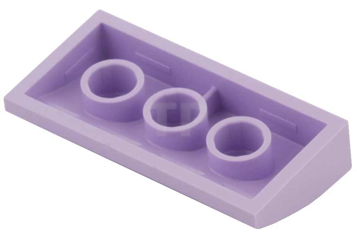 LEGO&reg; 6102754 - 88930pb051 - Pente courbée 2 x 4 x 2/3 avec motif de cœur et d'ailes.