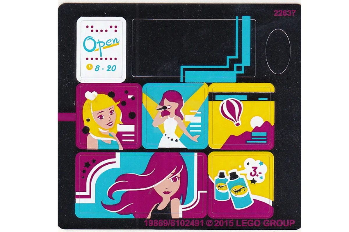 LEGO&reg; 6102491 - Sticker for Set 41093