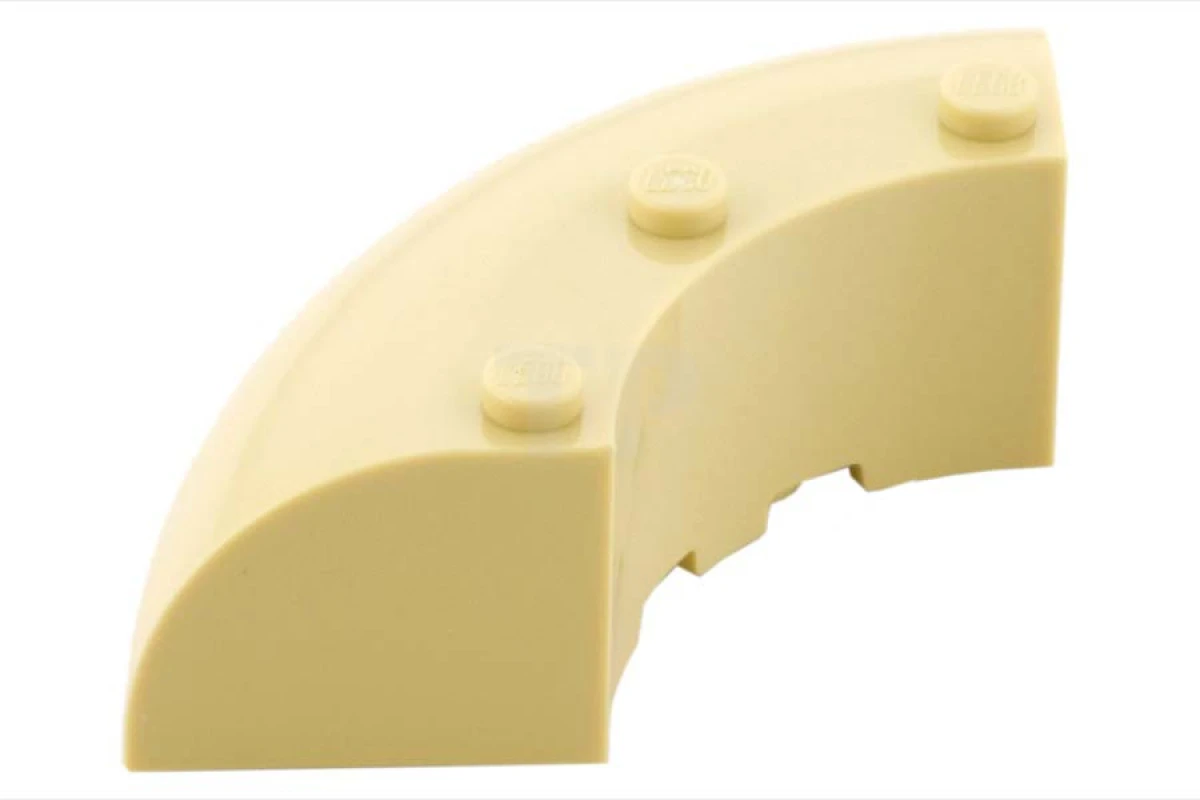 LEGO&reg; 6092065 - 87559 - Pente sphérique 6 x 6 coin rond avec talons