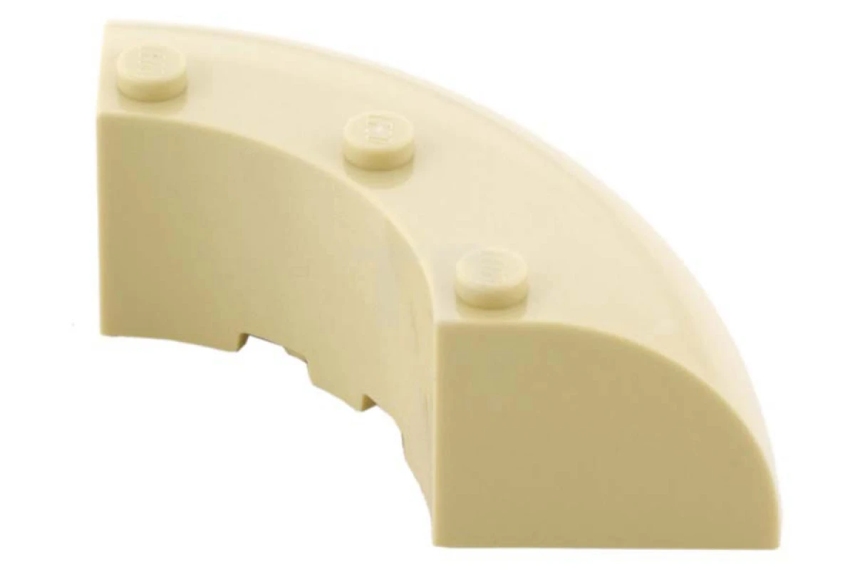 LEGO&reg; 6092065 - 87559 - Pente sphérique 6 x 6 coin rond avec talons