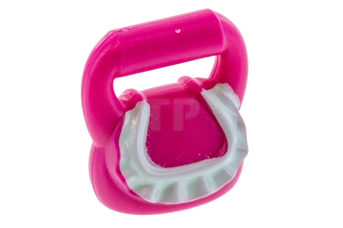 LEGO&reg; 6055556 - 93090pb03 - Friends Accessories Bag Round with Light Aqua Ruffle Pattern