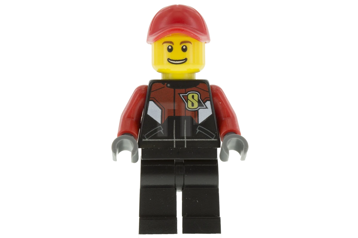 LEGO&reg; rac057 Piloto de carreras de motos 1