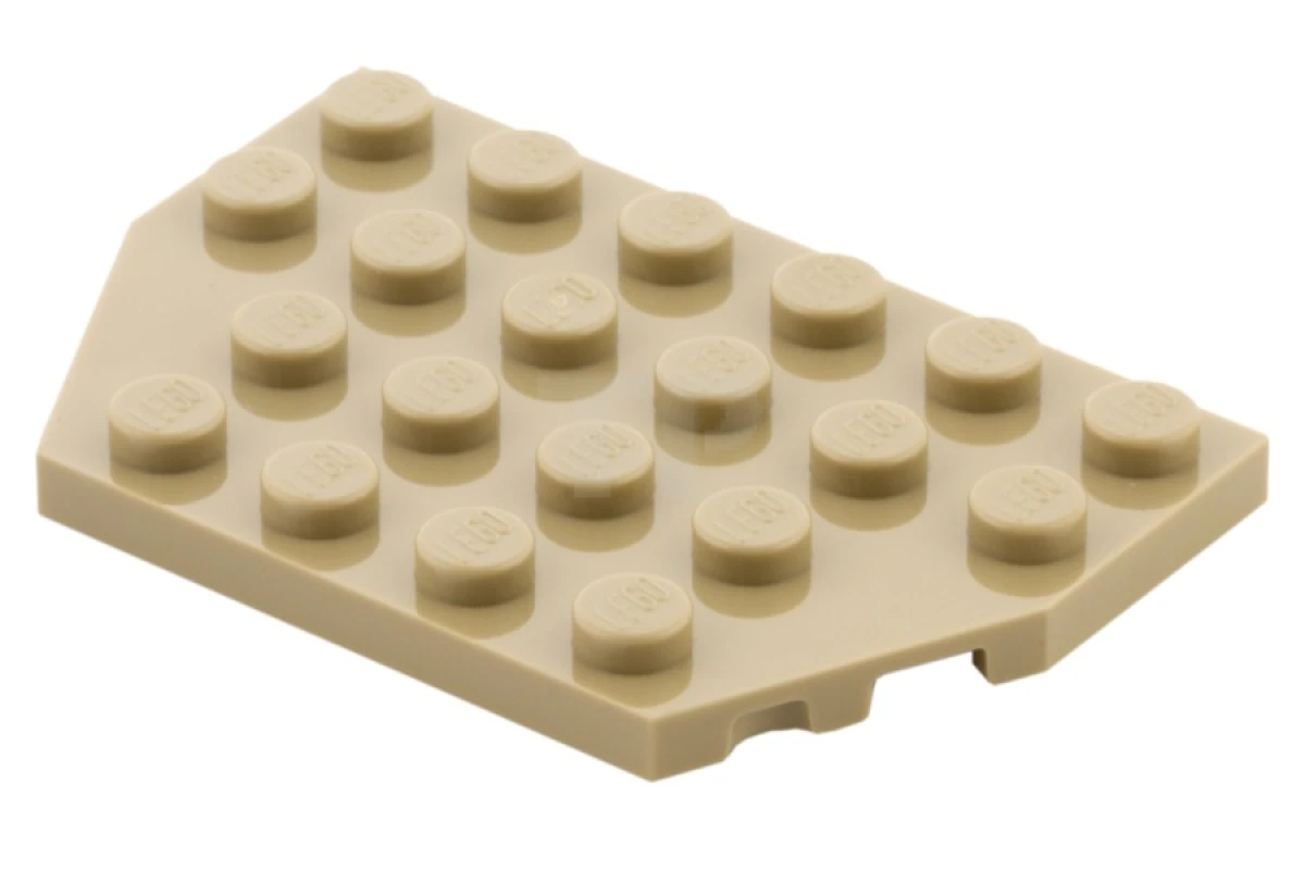 LEGO&reg; 6311433 - 32059 - Plate 4 x 6 Wedge - Cut Corners