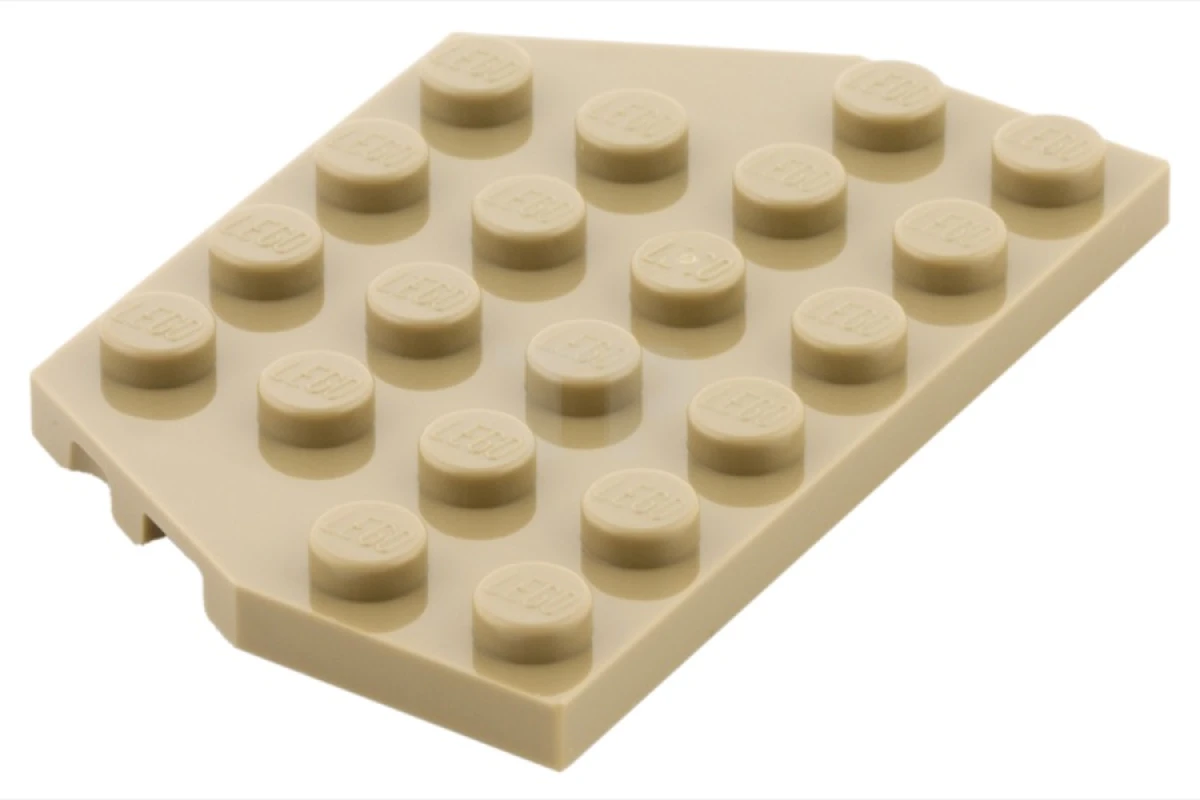 LEGO&reg; 6311433 - 32059 - Plate 4 x 6 Wedge - Cut Corners