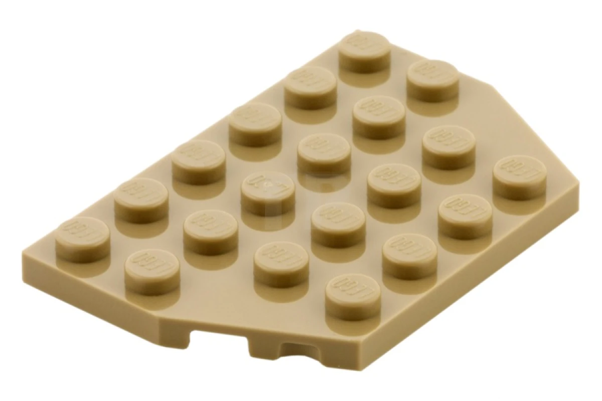 LEGO&reg; 6311433 - 32059 - Plate 4 x 6 Wedge - Cut Corners