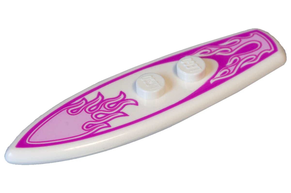 LEGO&reg; 6043796 - 90397pb002 -  Tavola da surf con motivo a fiamme
