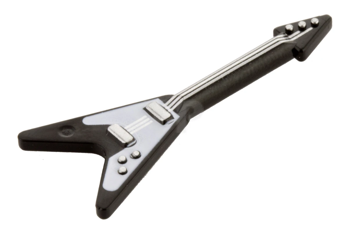 LEGO&reg; 4618556 - 93564pb01 - Guitar Electric 'Flying V' Type